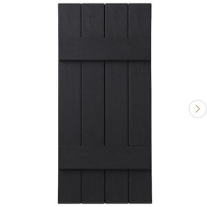 4 Ply Gem 15 in. x 31 in. Polypropylene 4-Board Closed Board and Batten Shutters